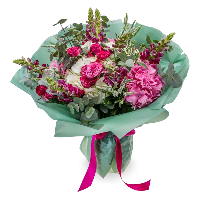 Flowers of bouquet